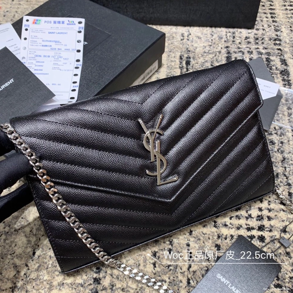 Tony Luxuries WALLET CASSANDRE YSL CHAIN MATELASSÉ 0713